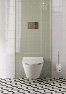 PLMR.seat.02/WHT Сиденье PLAZA Modern/BG Rimless Slim soft close+clip up, белый KERAMA MARAZZI
