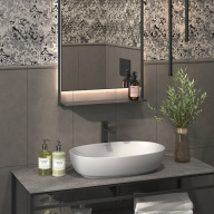 PLR.wb.60 Раковина Plaza/Плаза накладная 60, белая глянцевая KERAMA MARAZZI PLR.wb.60 Раковина Plaza/Плаза накладная 60, белая глянцевая KERAMA MARAZZI