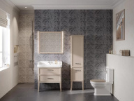 PO.M.150/CAM Пенал POMPEI напольный/подвесной 150, камео бежевый глянцевый KERAMA MARAZZI