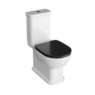 Сиденье POMPEI Soft close + Clip up черный PO.seat.01/BLK KERAMA MARAZZI