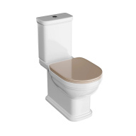 PO.seat.01/CAM Сиденье POMPEI для напольного унитаза, камео бежевый глянцевое KERAMA MARAZZI