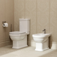 Унитаз POMPEI напольный с крепежом без сиденья PO.wc.01 KERAMA MARAZZI