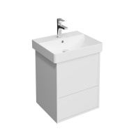PRO.50.2/WHT Тумба PRO подвесная 2 ящика 50, белая матовая KERAMA MARAZZI