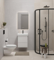 PRO.50.2/WHT Тумба PRO подвесная 2 ящика 50, белая матовая KERAMA MARAZZI