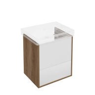 PRO.55.2/OLM Тумба PRO подвесная 2 ящика 55, вяз KERAMA MARAZZI