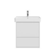 PRO.55.2/WHT.M Тумба PRO подвесная 2 ящика 55, белая матовая KERAMA MARAZZI