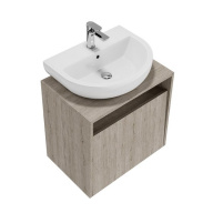 PRO.60.1/OAK.O Тумба PRO подвесная 1 ящик 60, дуб Орегон KERAMA MARAZZI