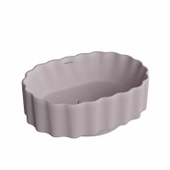 CC.wb.50/MAL Раковина ARTBASIN Conchiglia накладная 50, мальва матовая KERAMA MARAZZI