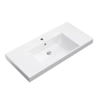 CU.wb.100 Раковина CUBO 100 см с крепежом KERAMA MARAZZI