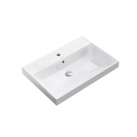 CU.wb.70 Раковина CUBO 70 см с крепежом KERAMA MARAZZI