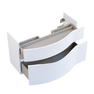RV.100Lh/WHT.M Тумба RIVA 100 см левая, белая матовая KERAMA MARAZZI