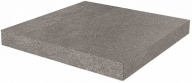 DD600520R/GCA Ступень угловая клееная Про Стоун серый темный 33x33x0,9 KERAMA MARAZZI