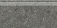 DD606220R/GR Ступень Чеппо ди Гре антрацит матовый обрезной 30x60x0,9 KERAMA MARAZZI