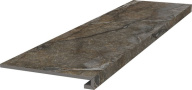 DL502920R/GCF Ступень клееная Сильвер Рут серый обрезной 33x119,5x0,9 KERAMA MARAZZI