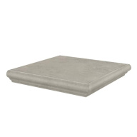 KM4040G0011NGTA Ступень угловая Хадду серый светлый матовый 34x34x0,8 KERAMA MARAZZI
