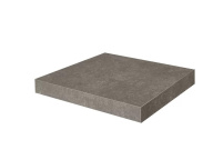 KM6012G0151RGCA Ступень угловая клееная Касабланка HP коричневый матовый обрезной 33x33x0,9 KERAMA MARAZZI