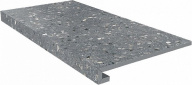 SG632820R/GCF Ступень клееная Терраццо серый темный 33x60x0,9 KERAMA MARAZZI