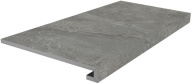 SG850890R/GCF Ступень клееная Риальто серый тёмный матовый 33x80x0,9 KERAMA MARAZZI