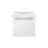 BGP.60.1+1/WHT Тумба BUONGIORNO PLUS подвесная 60, 1+1, белый+дуб кантри KERAMA MARAZZI