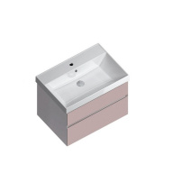 CU.70/MAL Тумба CUBO подвесная 70 мальва 2 ящика KERAMA MARAZZI