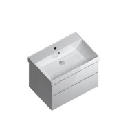 CU.70/WHT Тумба CUBO подвесная 70 белая 2 ящика KERAMA MARAZZI