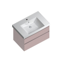 CU.80/MAL Тумба CUBO подвесная 80 мальва 2 ящика KERAMA MARAZZI