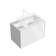 KMPMCb80MWh2 Тумба Plaza Modern/Плаза Модерн подвесная 80, push/пуш, 2 ящика, белая матовая KERAMA MARAZZI KMPMCb80MWh2 Тумба Plaza Modern/Плаза Модерн подвесная 80, push/пуш, 2 ящика, белая матовая KERAMA MARAZZI