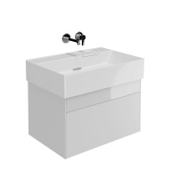 LOG.70.2/WHT Тумба LOGICA подвесная 2 ящика 70 см, белоснежный KERAMA MARAZZI