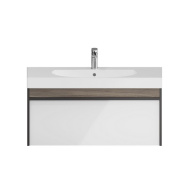MO.100.1+1/AR Тумба MODULA подвесная 100 с ящиком 1+1, арабика KERAMA MARAZZI