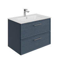 PIA.CL.75/BLU.M Тумба PIANO Classic подвесная 75 см, 2 ящика, ясень синий матовый KERAMA MARAZZI