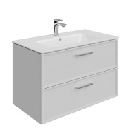PIA.CL.85/WHT.M Тумба PIANO Classic подвесная 85 см, 2 ящика, ясень белый матовый KERAMA MARAZZI