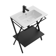 PIA.N.65/BLK Металлическая структура PIANO Next напольная 65, черная матовая KERAMA MARAZZI