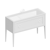 PL.CN.120.1/WHT.M Тумба Plaza Classic Neo/Плаза Классик Нео напольная 1 ящик 120, белая матовая KERAMA MARAZZI PL.CN.120.1/WHT.M Тумба Plaza Classic Neo/Плаза Классик Нео напольная 1 ящик 120, белая матовая KERAMA MARAZZI