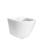 SF.wc.02 Унитаз Sfera подвесной безободковый с крепежом, белый глянцевый KERAMA MARAZZI