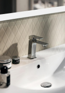 V2CR205KM Смеситель FIORETTO для раковины без донного клапана, хром KERAMA MARAZZI