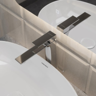 V2CR205LLKM Высокий смеситель FIORETTO для раковины без донного клапана, хром KERAMA MARAZZI