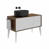 VE.NN.wb.50/BLK.M Раковина ARTBASIN Vento 50 см, цв черный матовый KERAMA MARAZZI