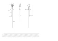VL.2605.KM.SST Душевой гарнитур Велато, брашированная сталь KERAMA MARAZZI