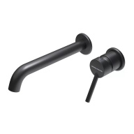 XPRO.03.KM.BLK.M Смеситель для раковины Xpro/Икс-Про настенный с внутренней частью, черный матовый KERAMA MARAZZI