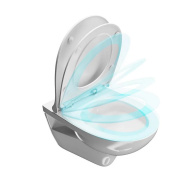 XPRO.seat.02/WHT Сиденье Xpro/Икс-Про Soft Close + Clip up/плавное закрывание + быстросъемное, белый KERAMA MARAZZI