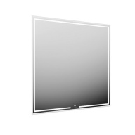 MIO.mi.90/WHT Зеркало MIO прямоугольное с диммером 90, белое KERAMA MARAZZI
