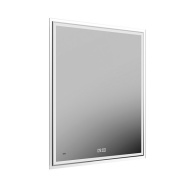 TE.mi.70 Зеркало TECNO c LED 70 с подсветкой, с функцией антизапотевание, белое глянцевое KERAMA MARAZZI