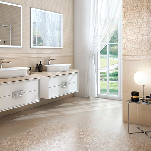 Лучшие классические решения для ванных комнат от KERAMA MARAZZI